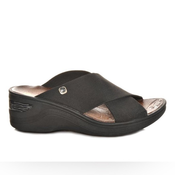Women’s BZEES Desire Wedge Sandals Size 11 - Picture 1 of 10